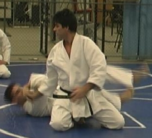 Jason police training wrist throw